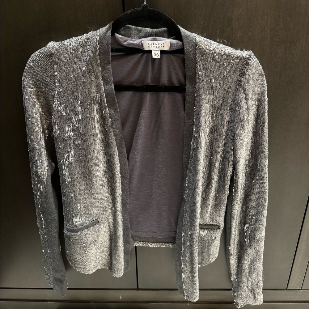 Barney’s New York Sequin Blazer